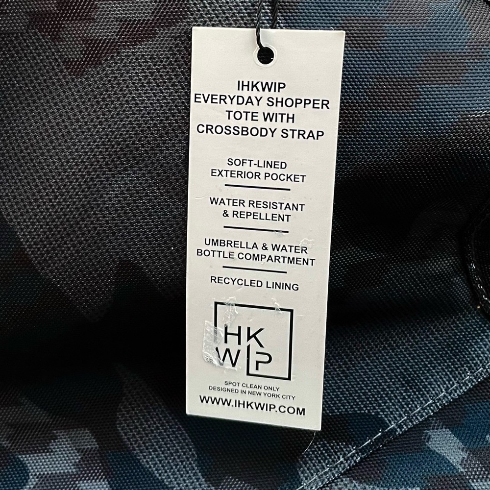 IHKWIP Everyday Shopper Tote Gray Camo - Picture 6 of 13
